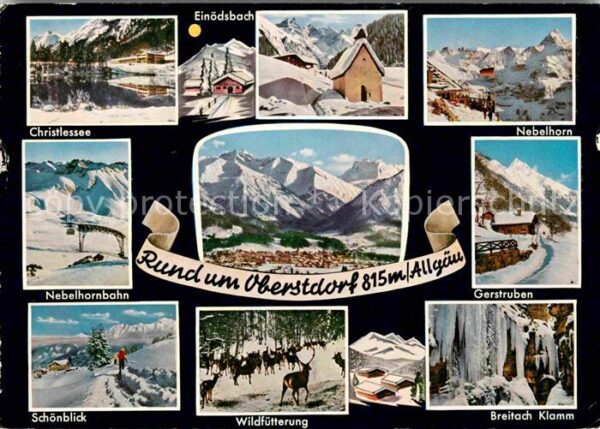 Oberstdorf Nebelhorn Christelsee Schönblick Klamm