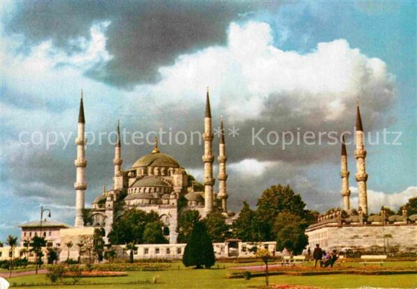 Istanbul Constantinopel Sultan Ahmed Moschee