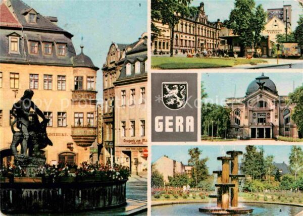 Gera Erker Stadtapotheke Puschkinplatz Theat