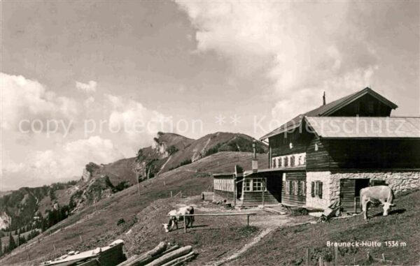 Lenggries Brauneckhütte Latschenkopf