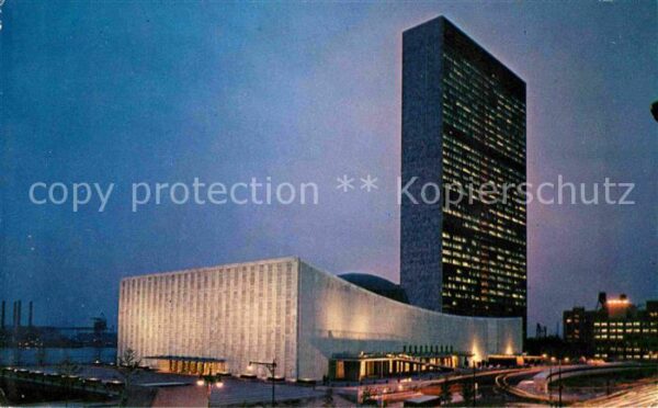 New York City General Assembly Hall Secretariat Build