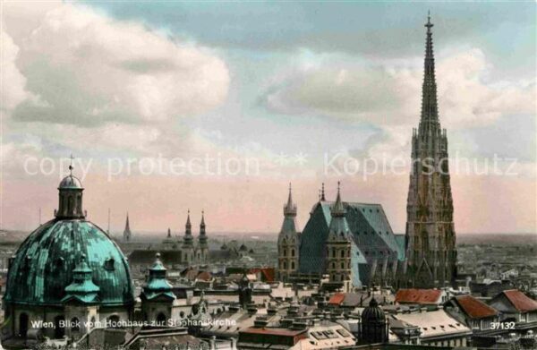 Wien Hochhaus Stephanskirche