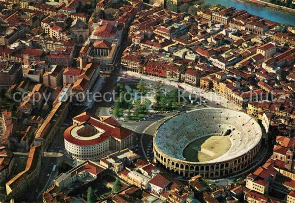 Verona Veneto Luftaufnahme Arena