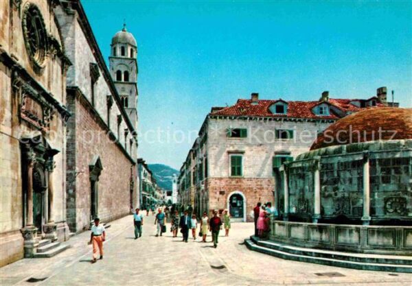 Dubrovnik Ragusa Onofriusbrunnen