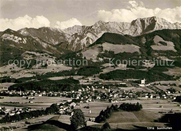 Sonthofen Oberallgaeu Imbergerhorn Rotspitze Daumen