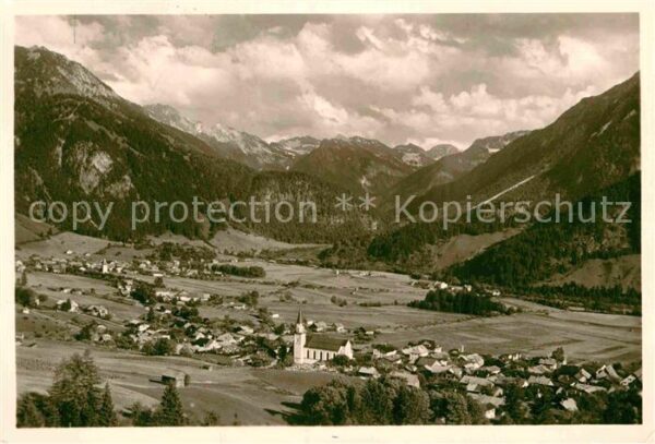 Hindelang Bad Panorama Kirche