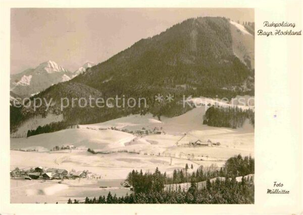 Ruhpolding Winterlandschaft