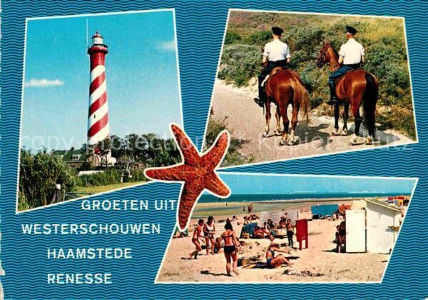 Haamstede Reiter Strand Leuchttur