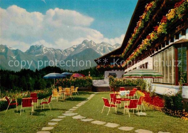 Sonthofen Oberallgaeu Alpe Eck Berghof