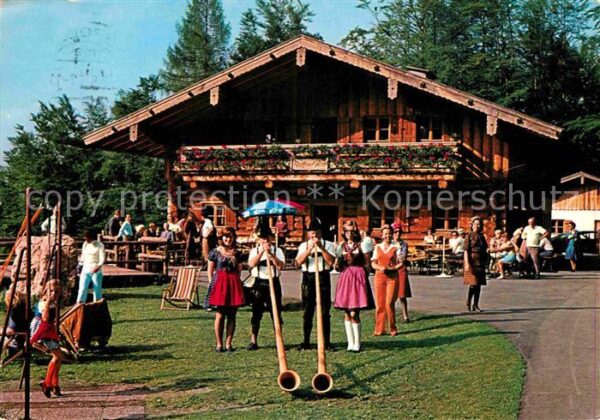 Ruhpolding Raffner Alm Alphornbläser