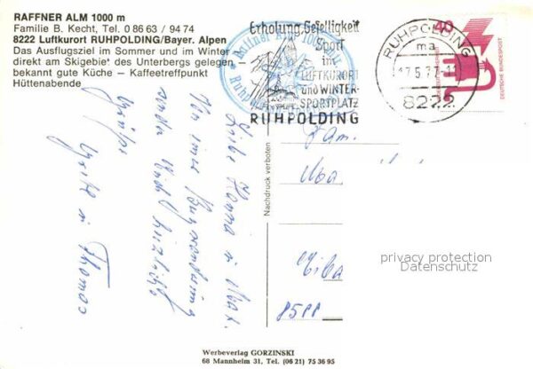Ruhpolding Raffner Alm Alphornbläser – Bild 2