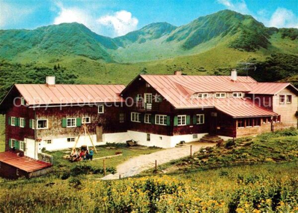 Hirschegg Kleinwalsertal Vorarlberg Schwarzwasserhütte Grünhorn