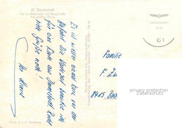 Darmstadt Waag Luftaufnahme – Bild 2