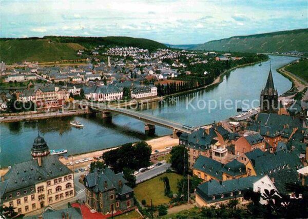 Bernkastel-Kues Panorama Brücke