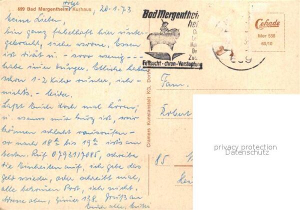 Mergentheim Bad Kurhaus – Bild 2