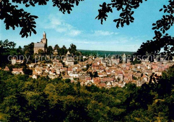 Kronberg Taunus Burg Panorama