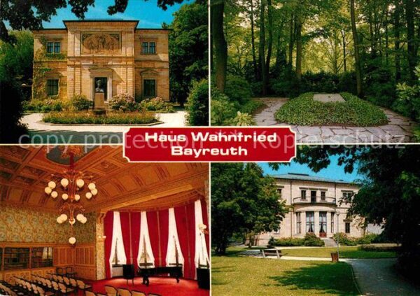 Bayreuth Haus Wahnfried Grabstätte Richard und C