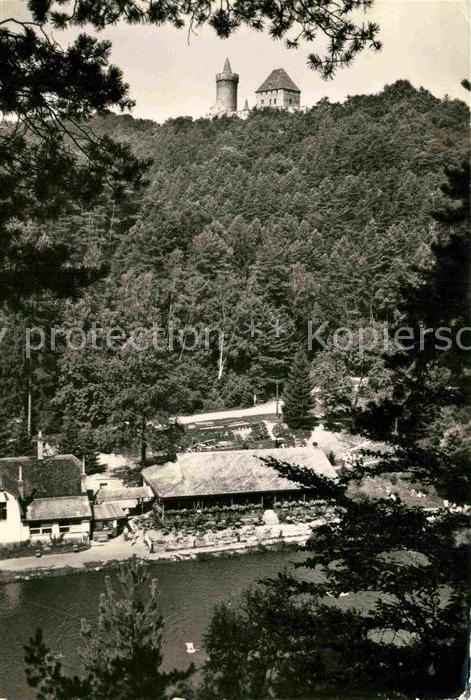 Kokorinsko Burg Panorama