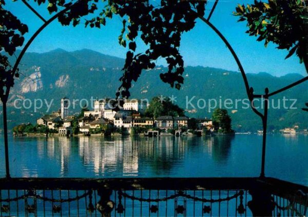 Orta San Giulio Lago Insel Giulio