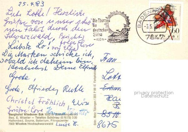 Wieden Schwarzwald Berghotel Wiedener Eck – Bild 2