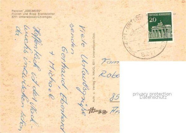 Unterwoessen Pension Edelweiss – Bild 2
