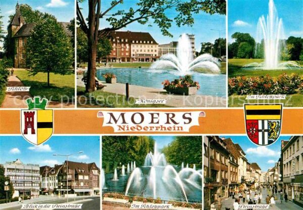 Moers Königsee Schloßpark Strasse