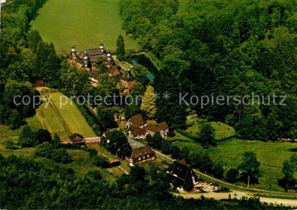 Morsbach Sieg Schloss Luftaufnahme Wildenburger Hof K