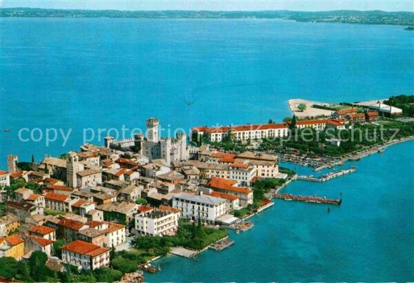 Sirmione Lago di Garda Luftaufnahme