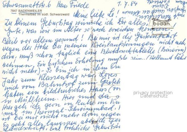 Badenweiler Schwimmbad Kuranlagen – Bild 2