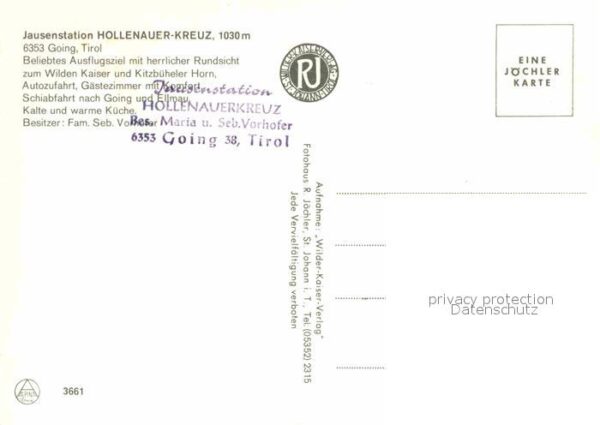 Going Wilden Kaiser Tirol Jausenstation Hollenauer Kreuz – Bild 2