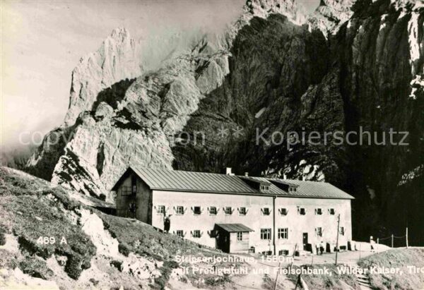 Stripsenjochhaus Predigtstuhl Fleischbank Wilder Kaiser