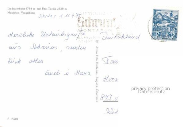 Montafon Lindauerhütte Drei Türme – Bild 2