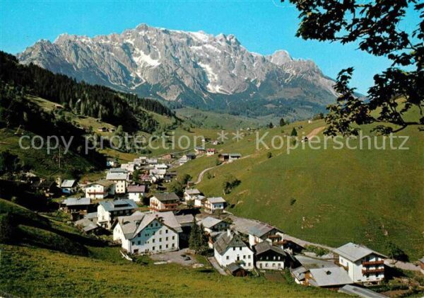 Dienten Hochkoenig Panorama