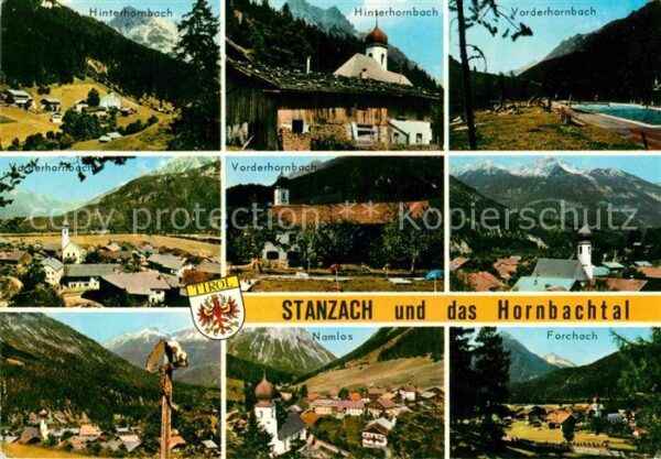 Stanzach Tirol Hornbachtal Forchach Namlos Vorderhornb