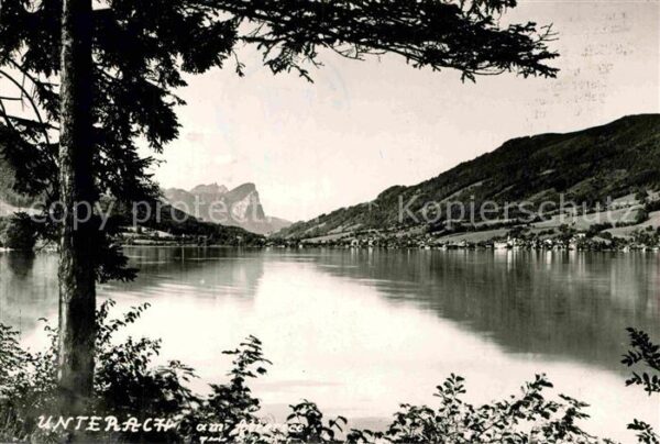 Unterach Attersee Panorama