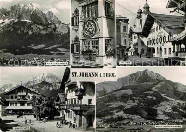 St Johann Tirol Kitzbüheler Horn Wilder Kaiser Hauptpla