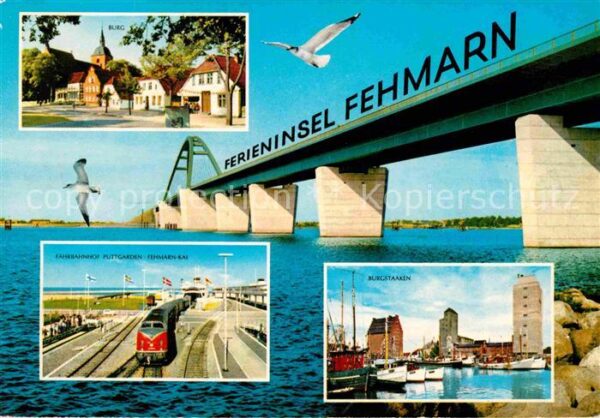 Fehmarn Fährbahnhof Puttgarden Fehmarn Kai Burg