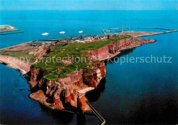 Helgoland Luftaufnahme
