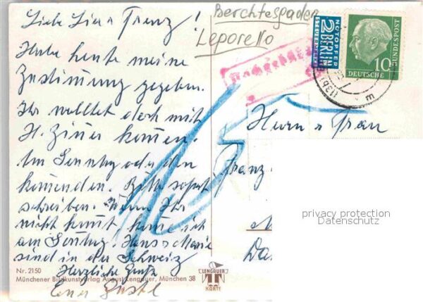 Berchtesgaden Küssendes Pärchen alpenländische Motive – Bild 2