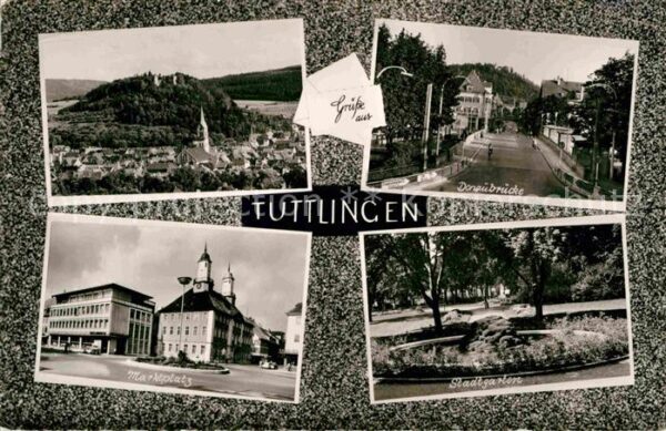 Tuttlingen Donaubrücke Stadtgarten Marktplatz