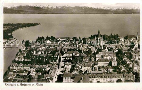 Konstanz Bodensee Fliegeraufnahme
