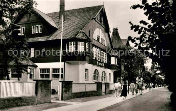 Bansin Ostseebad FDGB Erholungsheim Seehof