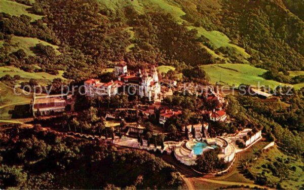 San Simeon Fliegeraufnahme Hearst Castle and Groun
