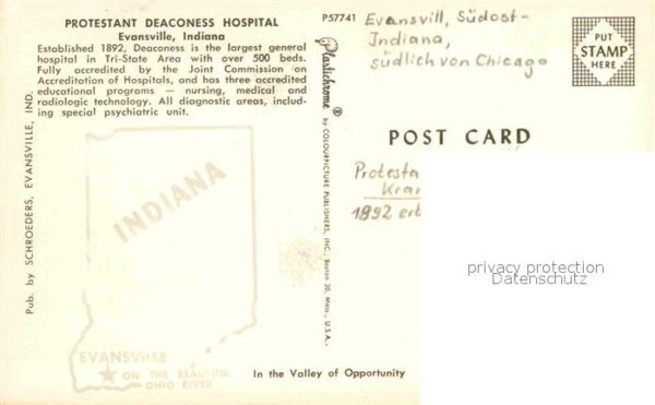 Evansville Indiana Protestant Deaconess Hospital – Bild 2