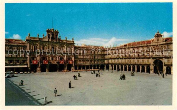 Salamanca Castilla y Leon Plaza Mayour