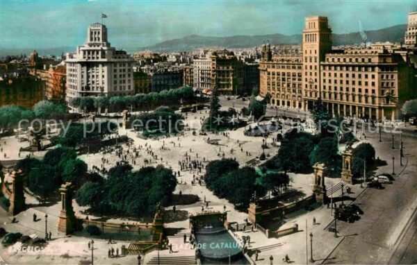 Barcelona Cataluna Plaza de Cataluna