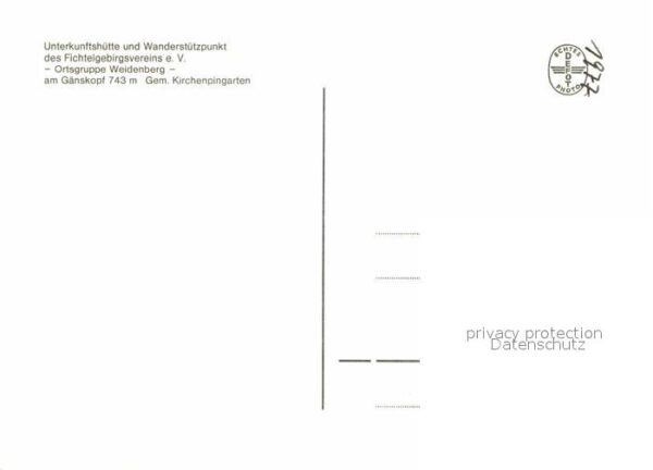 Weidenberg Gänsekopfhütte – Bild 2