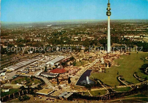 Dortmund Fliegeraufnahme Florianturm Westfalenpa