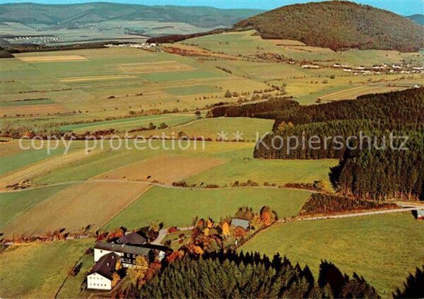 Schmallenberg Fliegeraufnahme Jugendherberge im Lenni