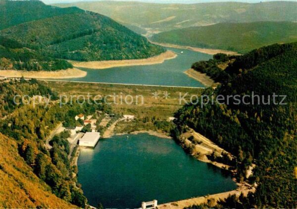 Osterode Harz Fliegeraufnahme Sösetalsperre